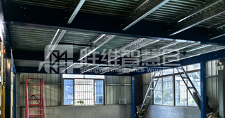 杭州設備廠倉儲開掛！兩層鋼平臺貨架，倉庫空間翻倍還省人工